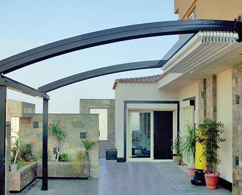 Karaburun Tente Pergola, Otomatik Tente Pergola Modeli 5