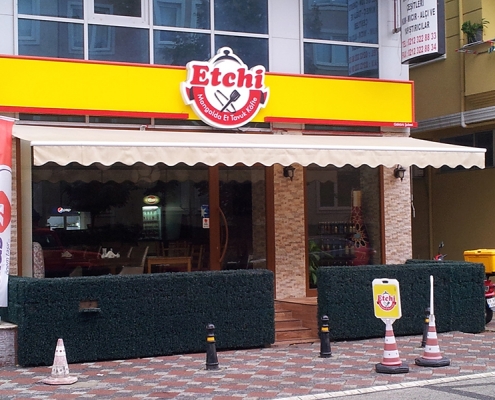 Karaburun Tente Pergola, Mafsallı Tente Modeli 2