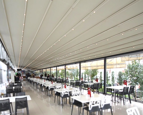 Karaburun Tente Pergola, Otomatik Tente Pergola Modeli 2