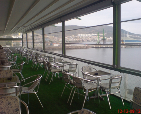 Karaburun Tente Pergola, Şeffaf Stor Modeli 2