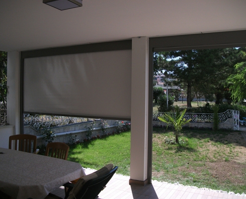 Karaburun Tente Pergola, Zip Perde Model 1