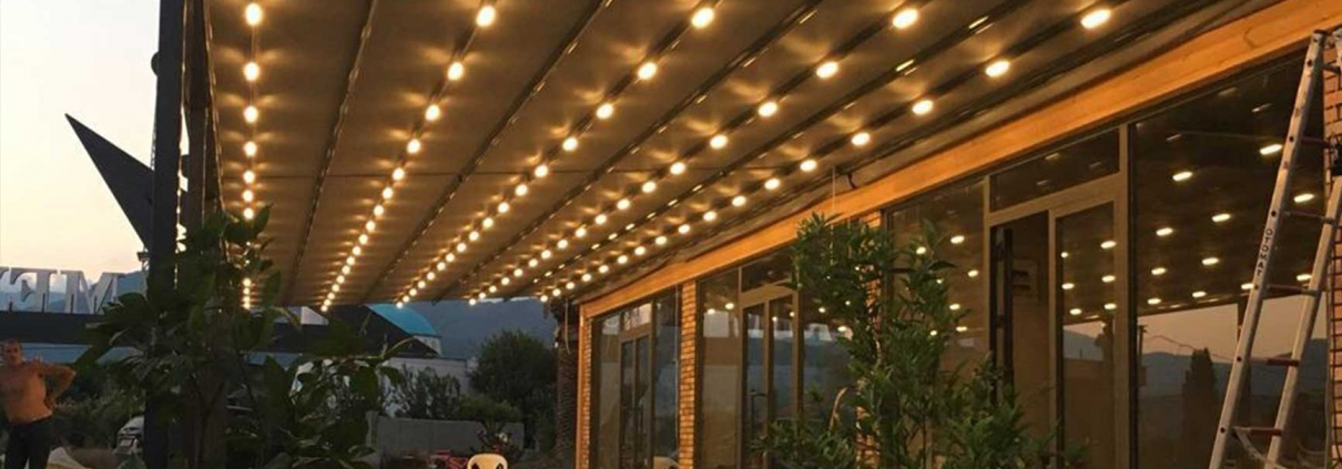 Karaburun Tente Pergola, Otomatik Tente Pergola